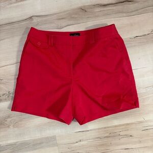 White House Black Market Vibrant Red Women's Shorts